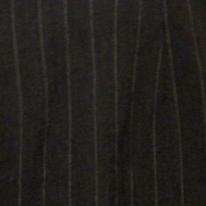 Grey pinstriped skirt